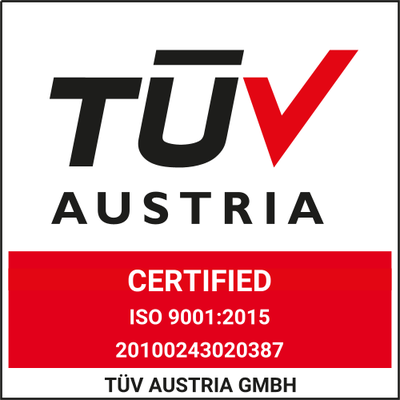 TÜV Austria — ISO 9001:2015
